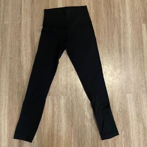 Lululemon high waisted black leggings size 4!